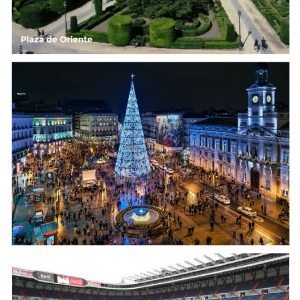 EL MADRID DE LOS AUSTRIAS, LUCES DE NAVIDAD Y ESTADIO BERNABEU